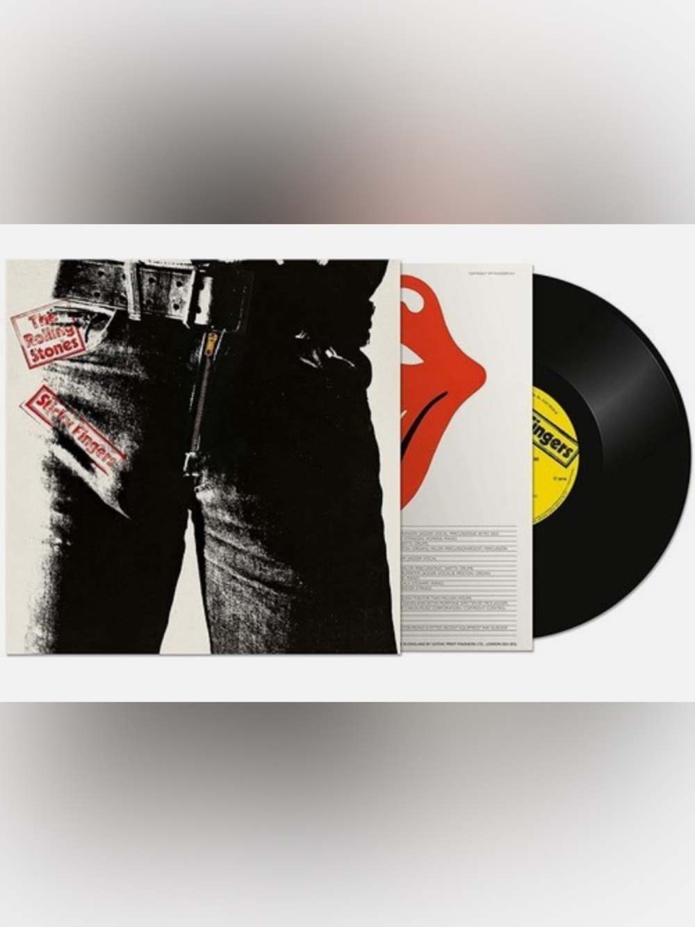 The Rolling Stones - Sticky Fingers Vinyl LP. NEW!!!
